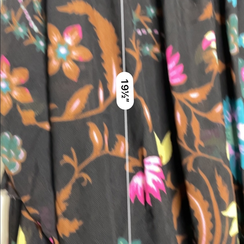 Free People wildflower honey floral print top - Picture 6 of 6